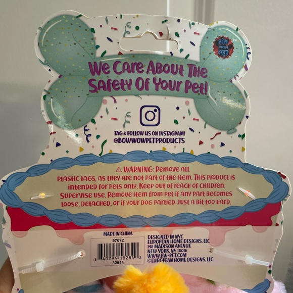 Happy Birthday Dog Toy NWT - Picture 3 of 5